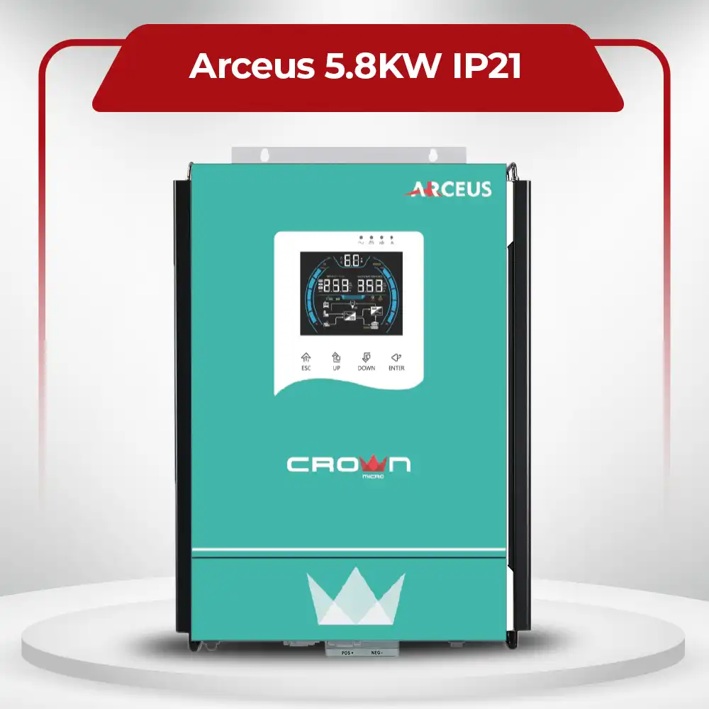 CROWN ARCEUS 5.8KW MPPT Solar Inverter