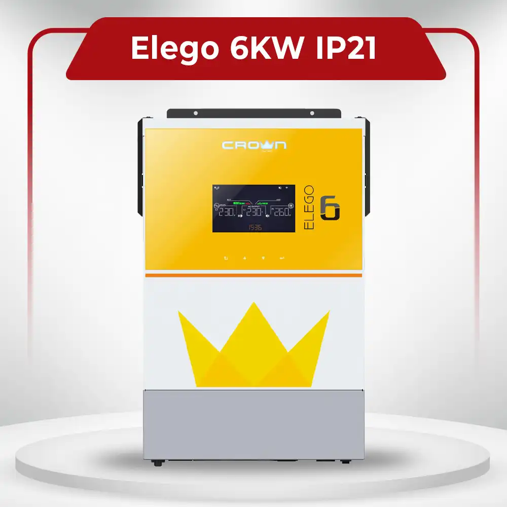 CROWN ELEGO 6KW Solar Inverter IP21