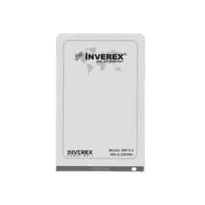 Inverex 5.3kWh 48V Power Wall Lithium Battery – 100Ah